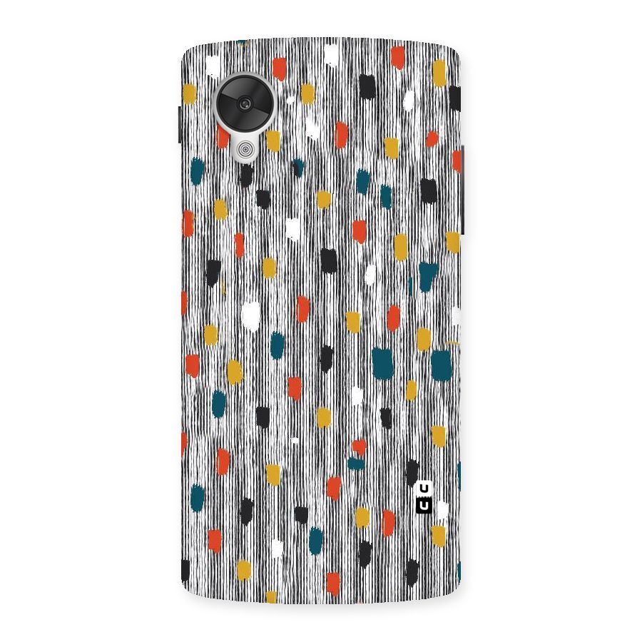Single Paint Pattern Back Case for Google Nexsus 5