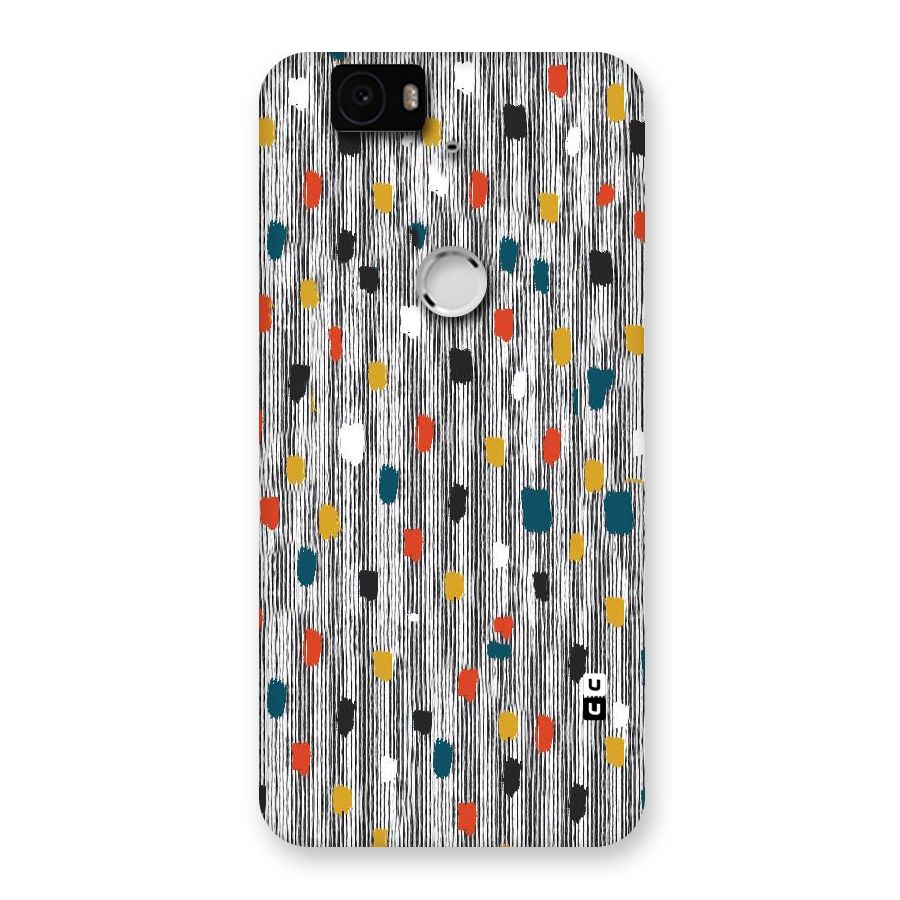Single Paint Pattern Back Case for Google Nexus-6P