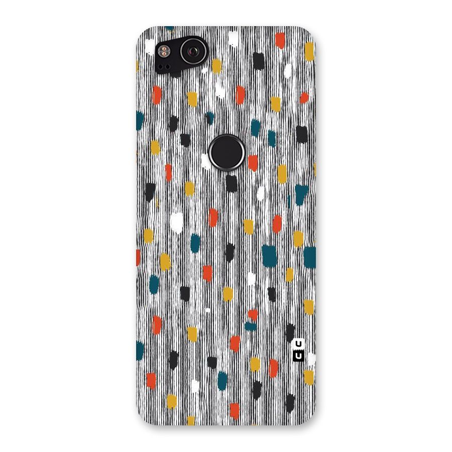 Single Paint Pattern Back Case for Google Pixel 2
