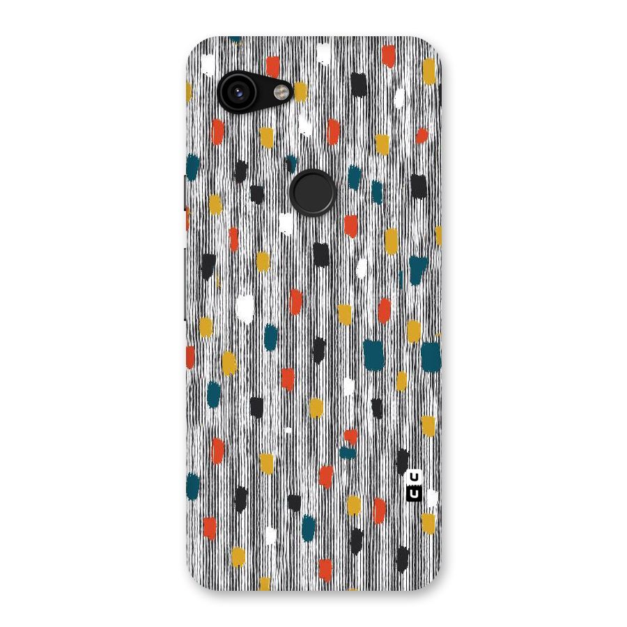 Single Paint Pattern Back Case for Google Pixel 3a