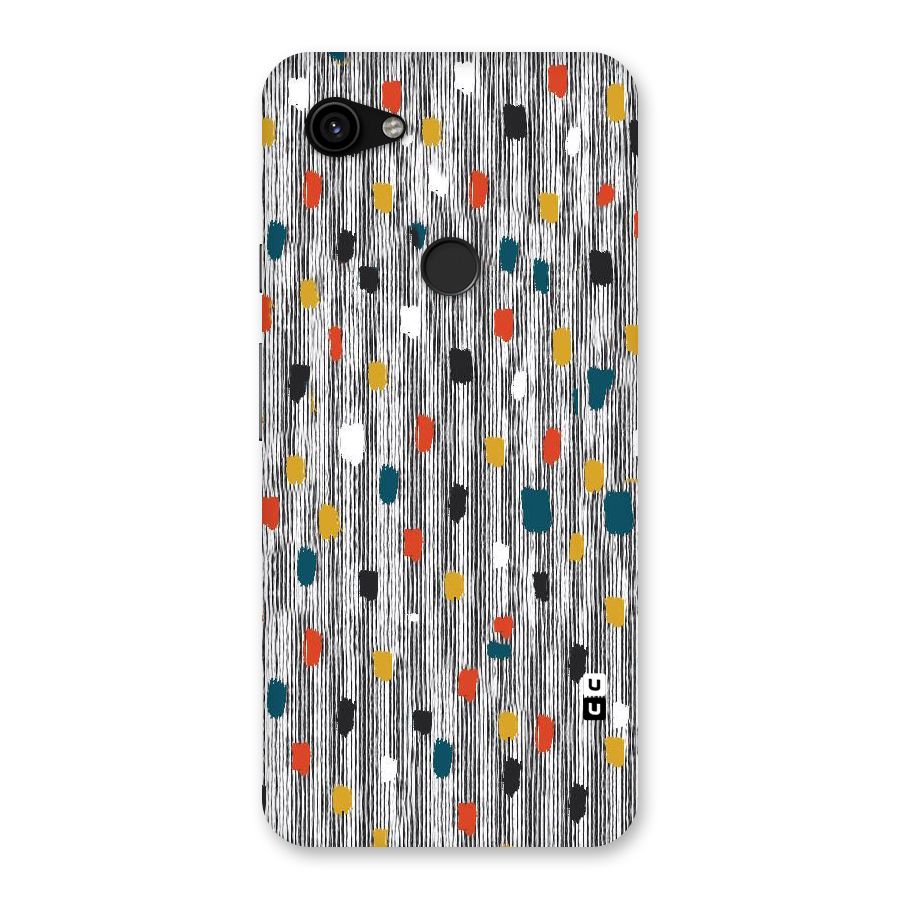 Single Paint Pattern Back Case for Google Pixel 3a XL