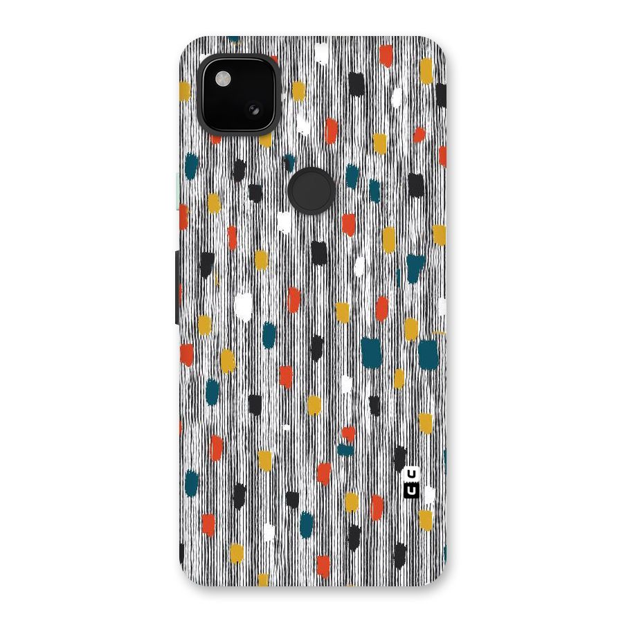 Single Paint Pattern Back Case for Google Pixel 4a