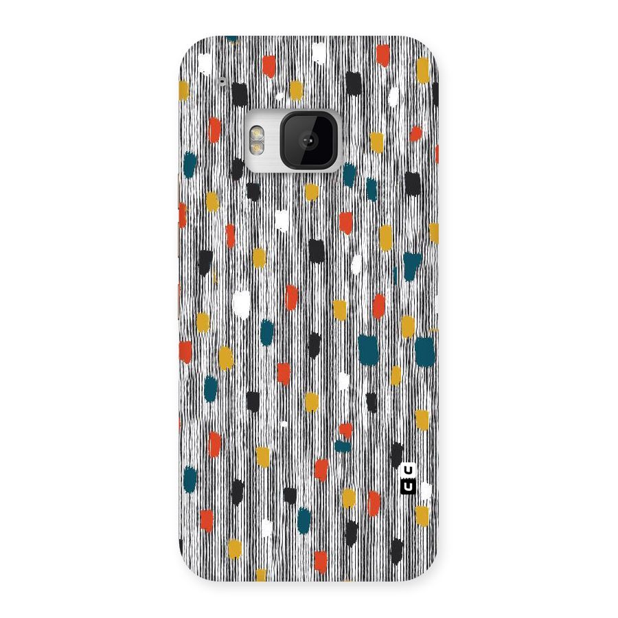 Single Paint Pattern Back Case for HTC One M9