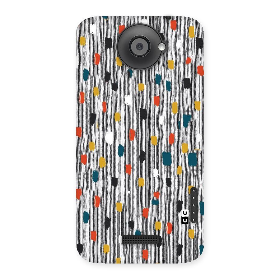 Single Paint Pattern Back Case for HTC One X