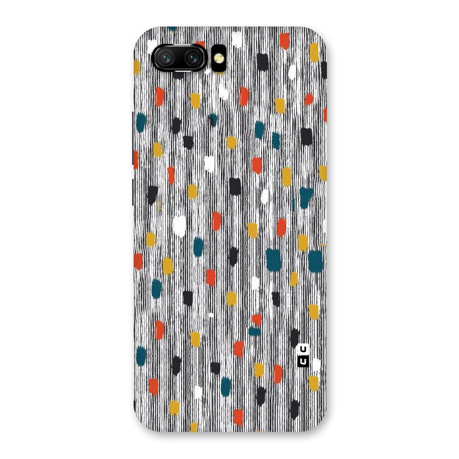 Single Paint Pattern Back Case for Honor 10
