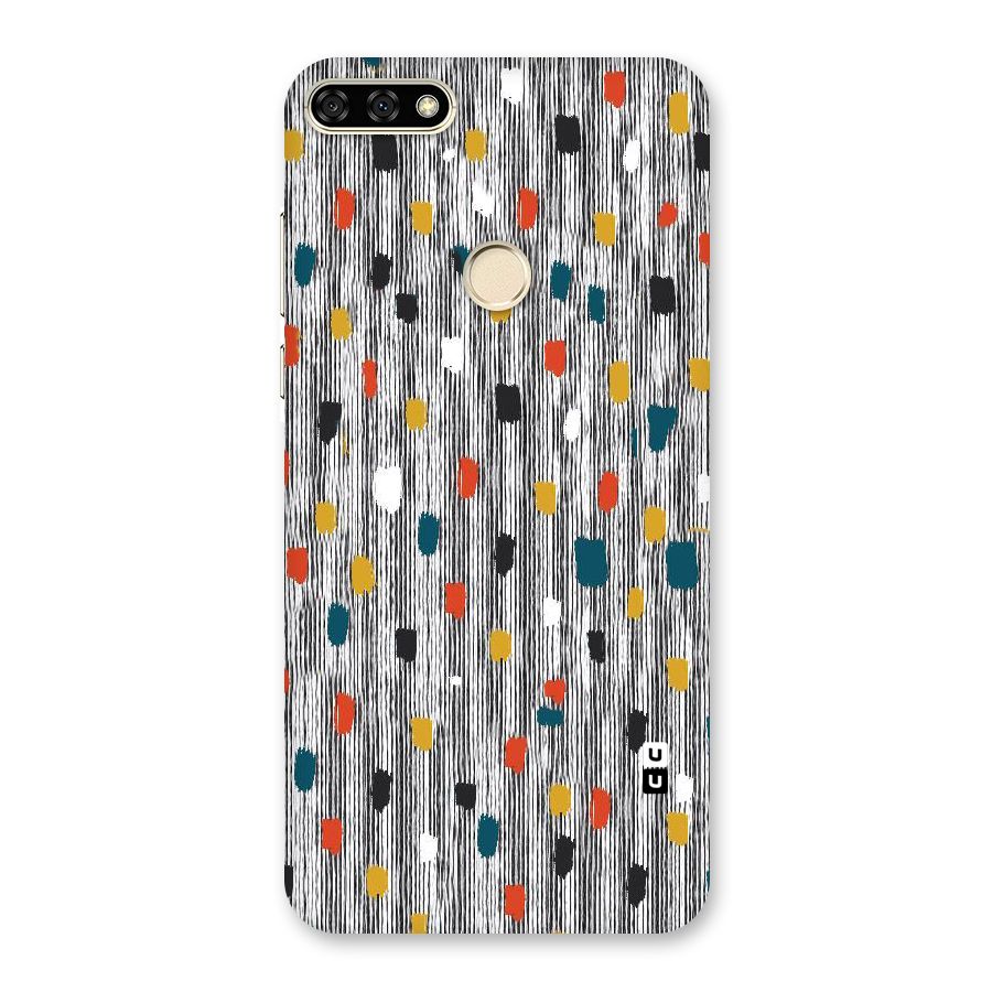 Single Paint Pattern Back Case for Honor 7A