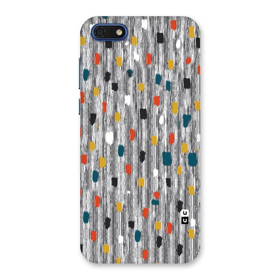 Single Paint Pattern Back Case for Honor 7s