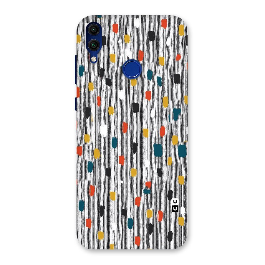 Single Paint Pattern Back Case for Honor 8C