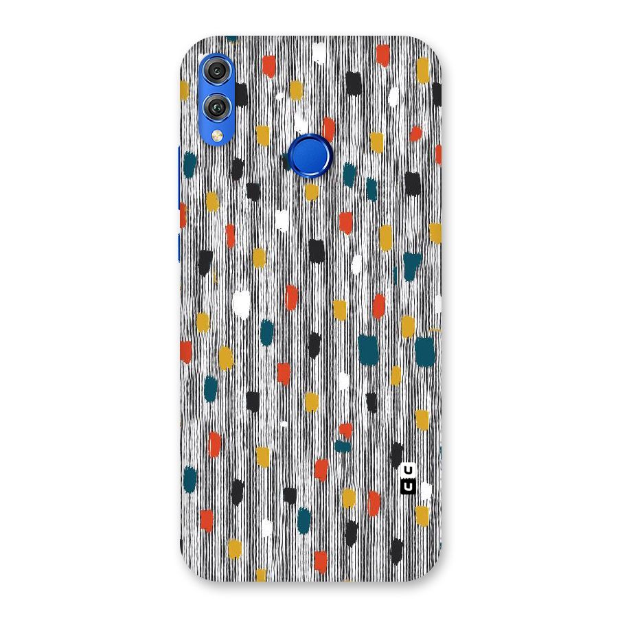 Single Paint Pattern Back Case for Honor 8X