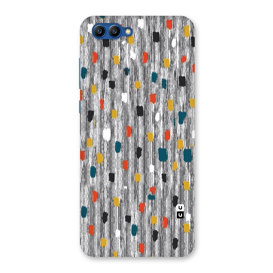Single Paint Pattern Back Case for Honor View 10