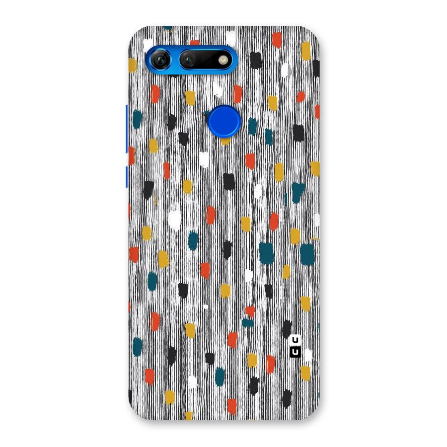 Single Paint Pattern Back Case for Honor View 20