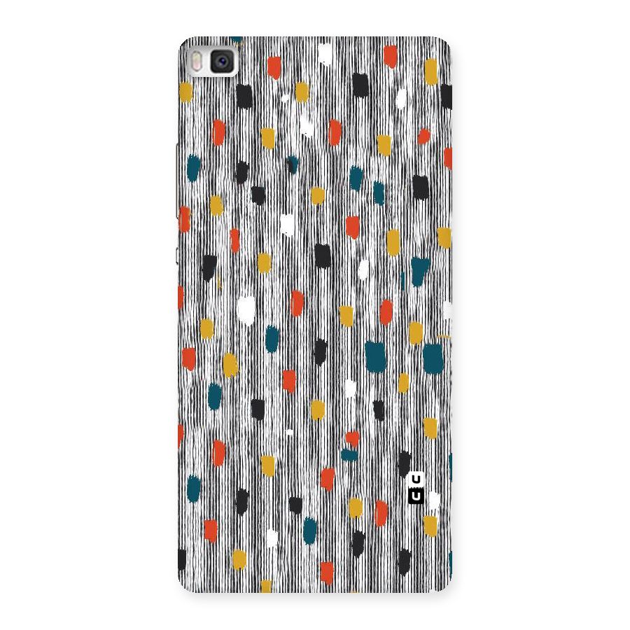 Single Paint Pattern Back Case for Huawei P8