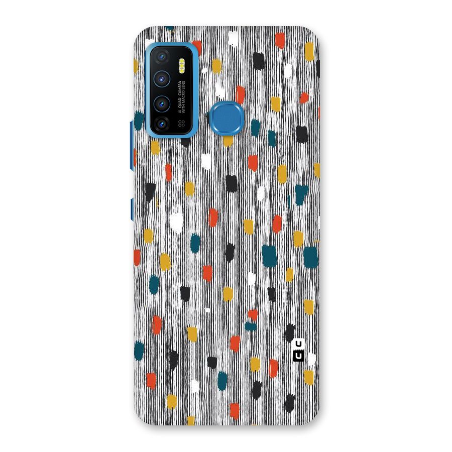 Single Paint Pattern Back Case for Infinix Hot 9