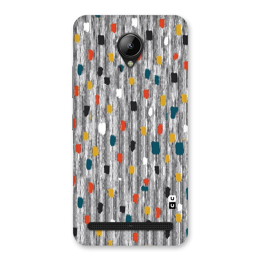 Single Paint Pattern Back Case for Lenovo C2