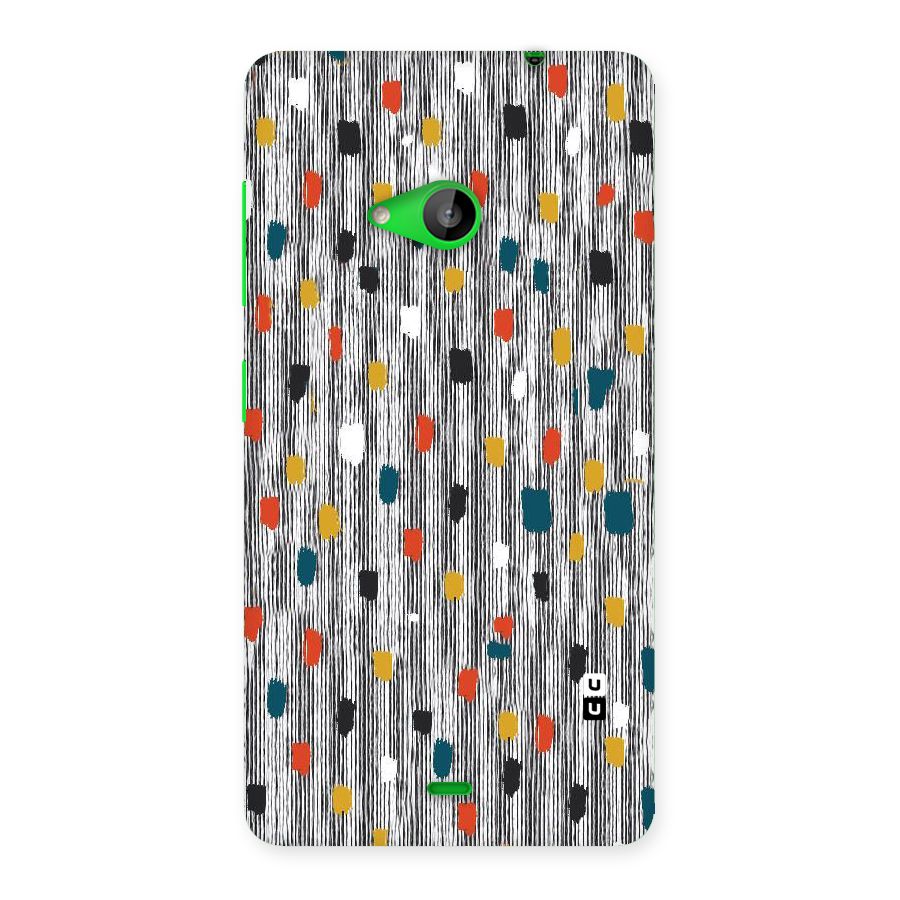 Single Paint Pattern Back Case for Lumia 535