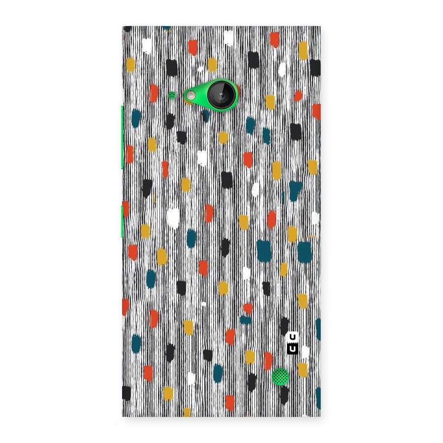 Single Paint Pattern Back Case for Lumia 730