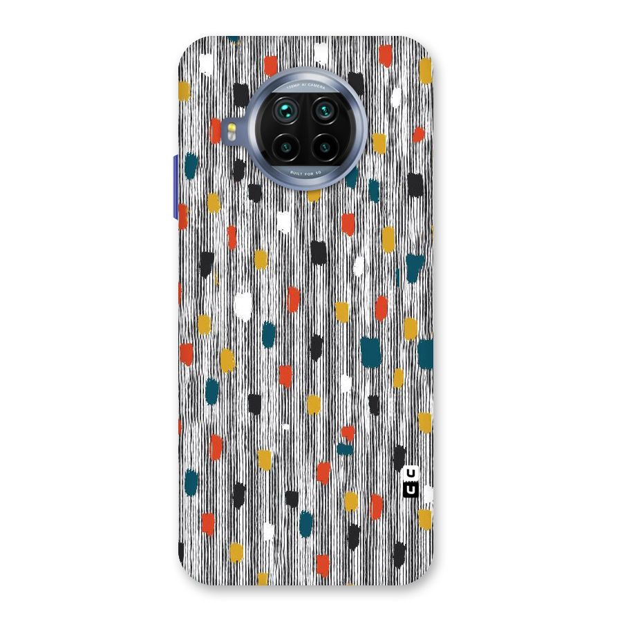 Single Paint Pattern Back Case for Mi 10i