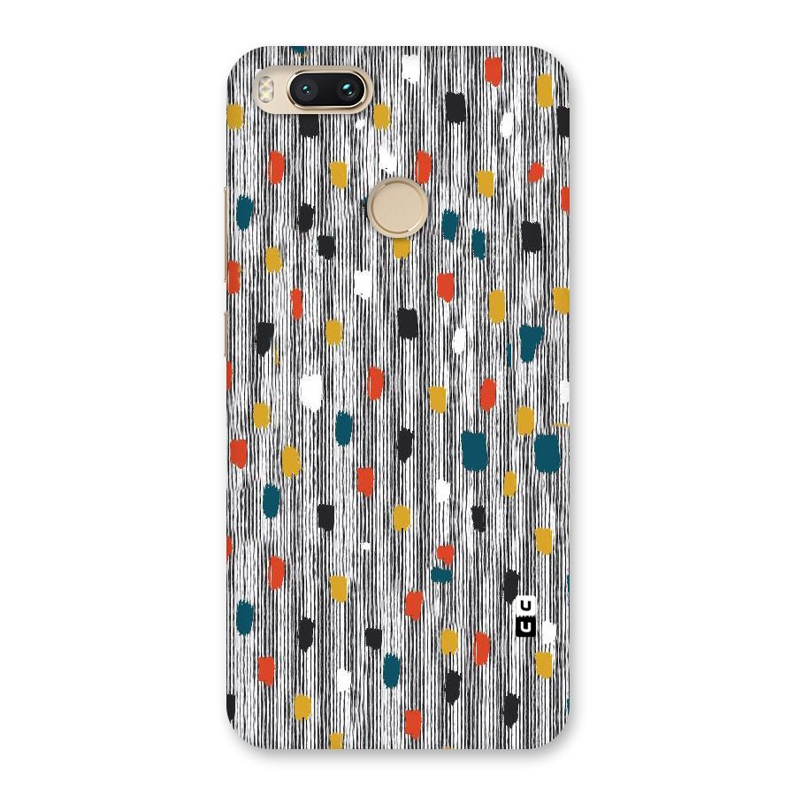 Single Paint Pattern Back Case for Mi A1