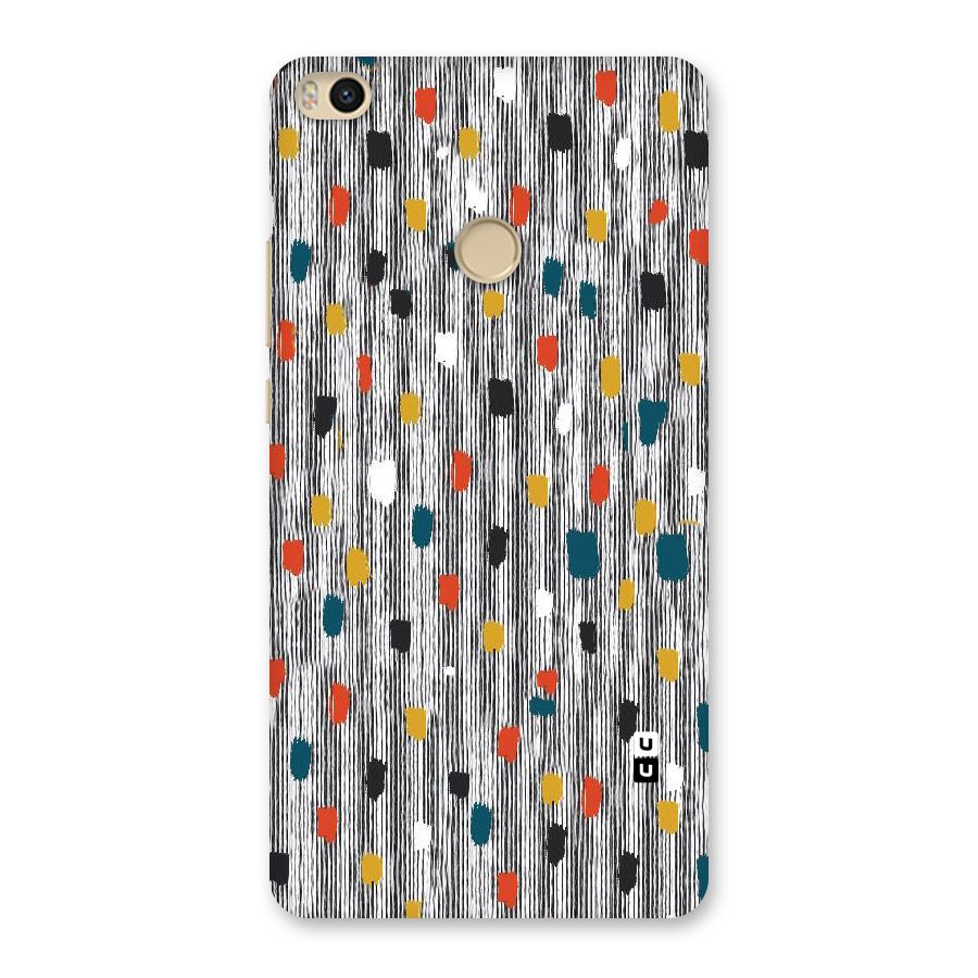 Single Paint Pattern Back Case for Mi Max 2