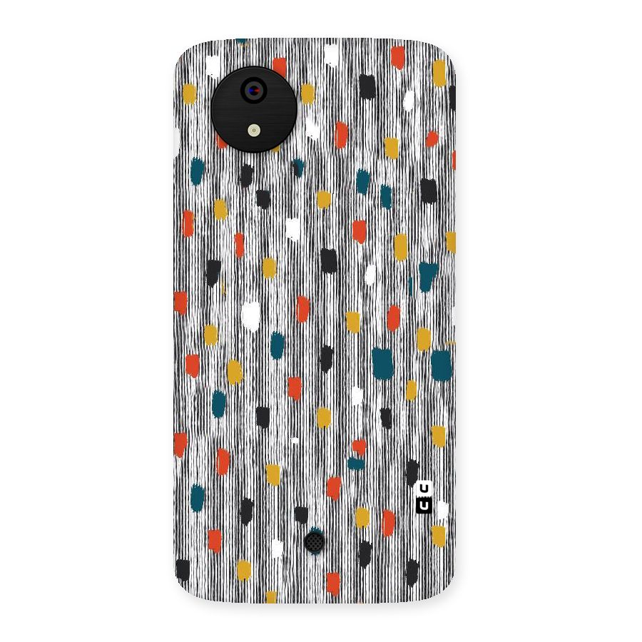 Single Paint Pattern Back Case for Micromax Canvas A1