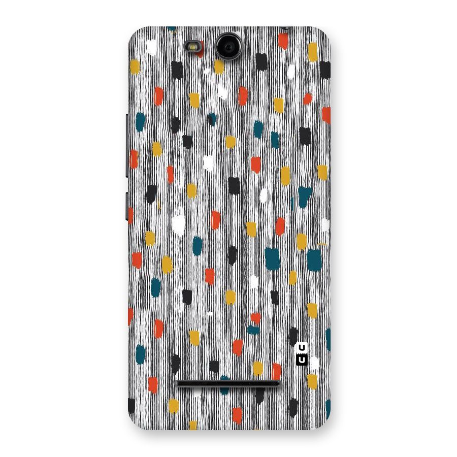 Single Paint Pattern Back Case for Micromax Canvas Juice 3 Q392