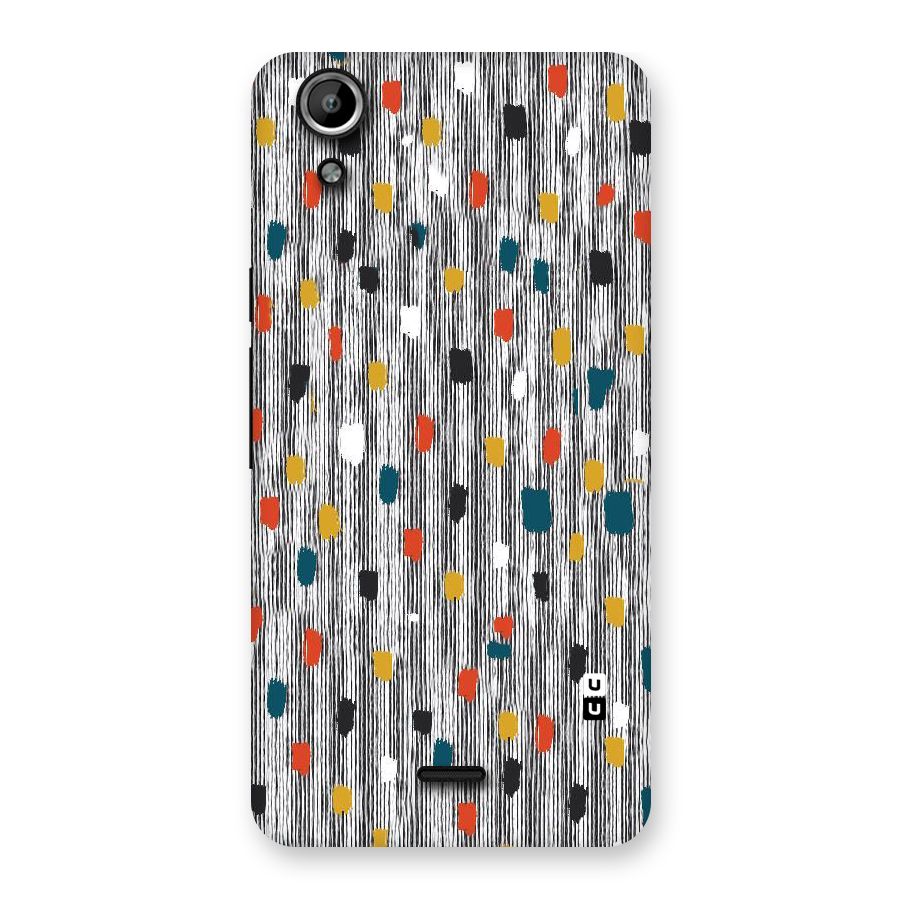 Single Paint Pattern Back Case for Micromax Canvas Selfie Lens Q345