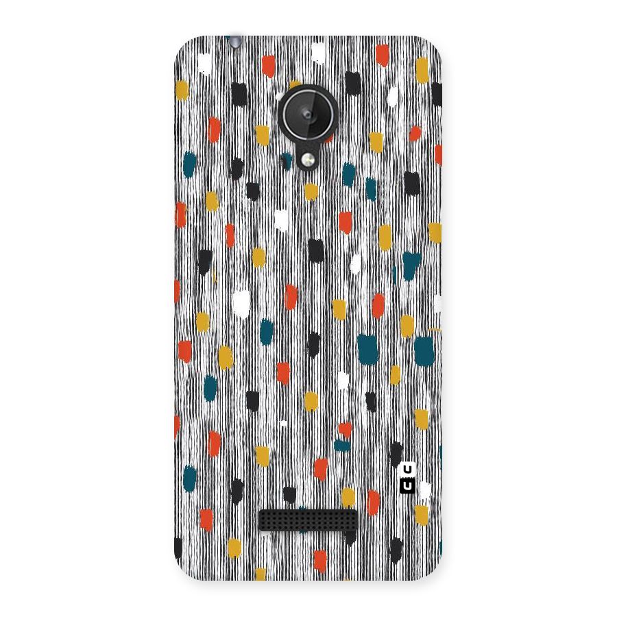 Single Paint Pattern Back Case for Micromax Canvas Spark Q380