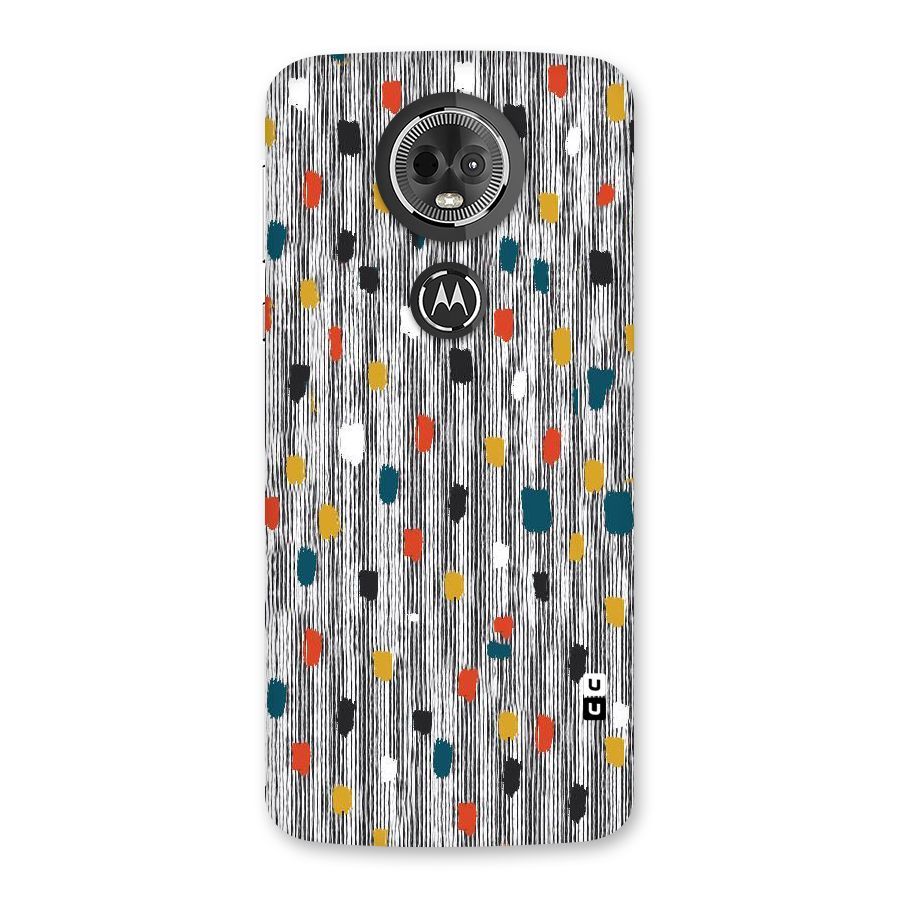 Single Paint Pattern Back Case for Moto E5 Plus