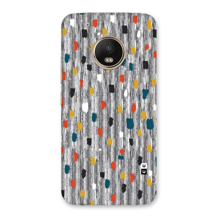 Single Paint Pattern Back Case for Moto G5 Plus