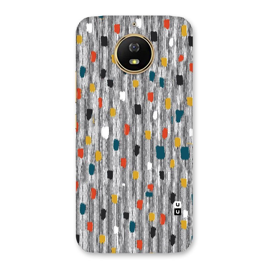 Single Paint Pattern Back Case for Moto G5s