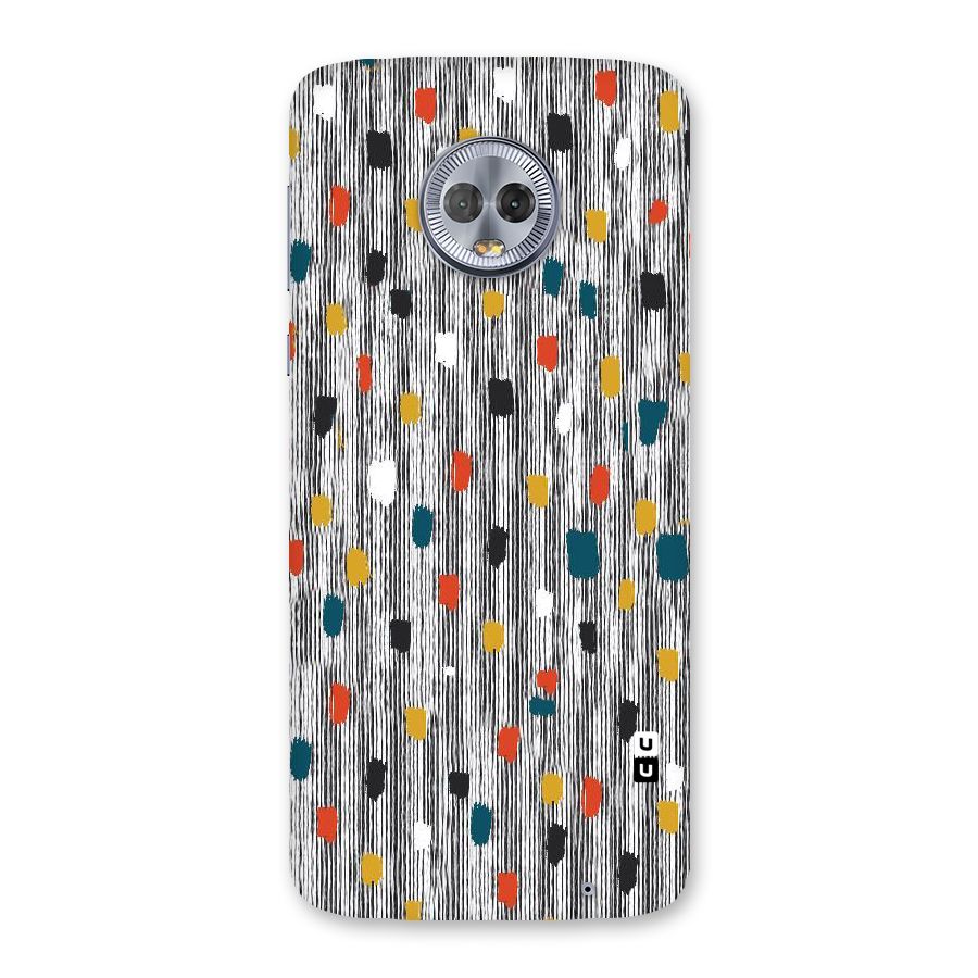 Single Paint Pattern Back Case for Moto G6 Plus