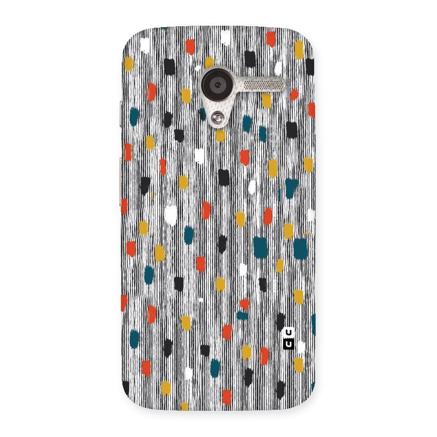 Single Paint Pattern Back Case for Moto X