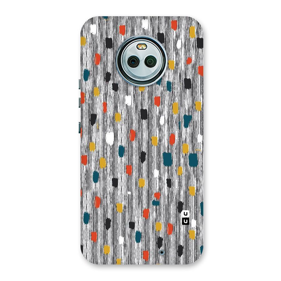 Single Paint Pattern Back Case for Moto X4