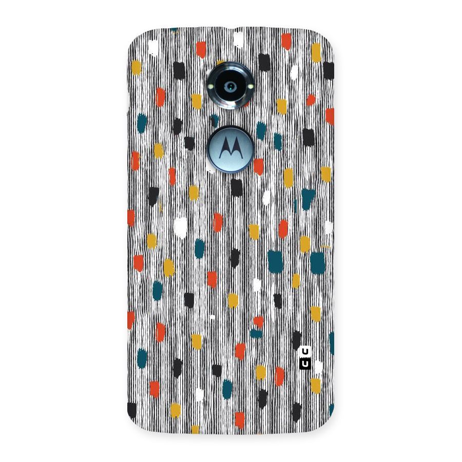 Single Paint Pattern Back Case for Moto X 2nd Gen