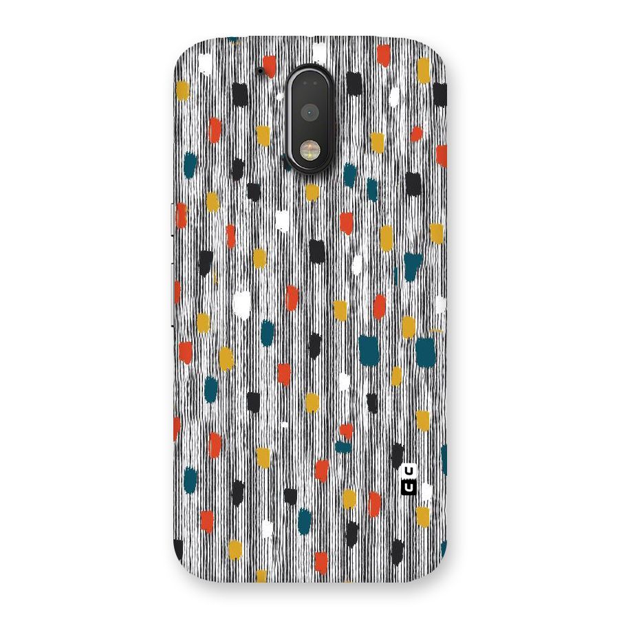Single Paint Pattern Back Case for Motorola Moto G4 Plus