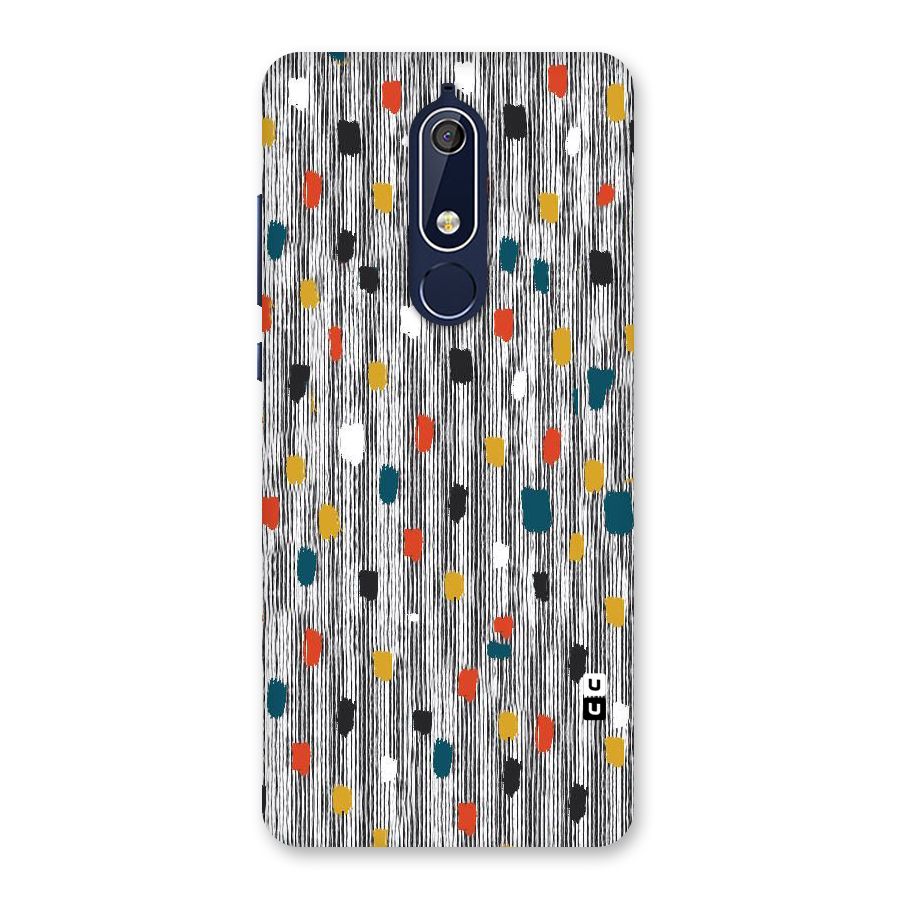 Single Paint Pattern Back Case for Nokia 5.1