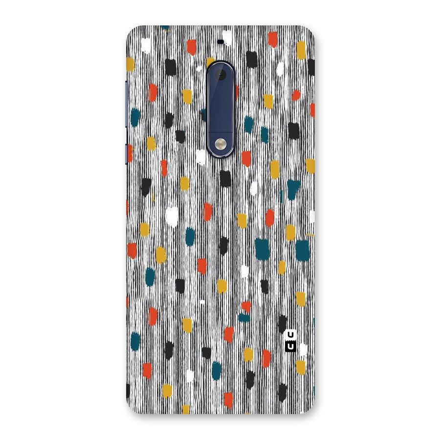 Single Paint Pattern Back Case for Nokia 5