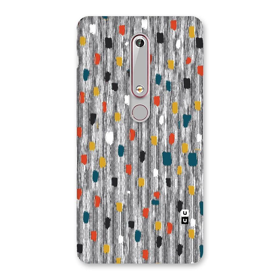Single Paint Pattern Back Case for Nokia 6.1