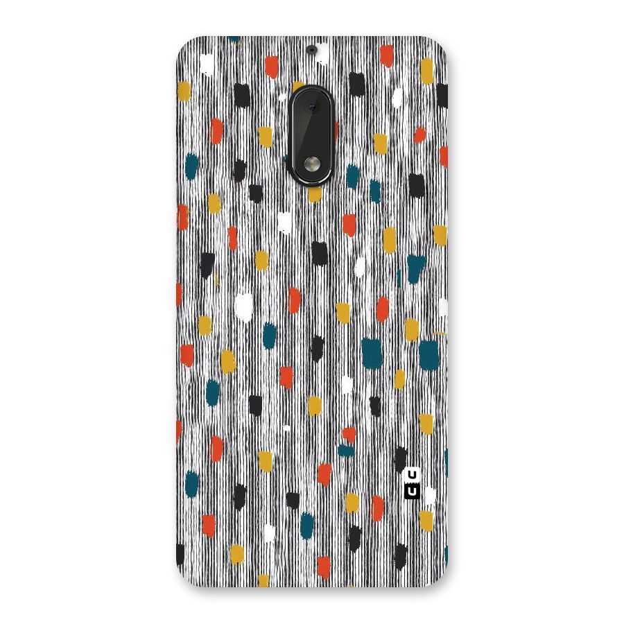 Single Paint Pattern Back Case for Nokia 6