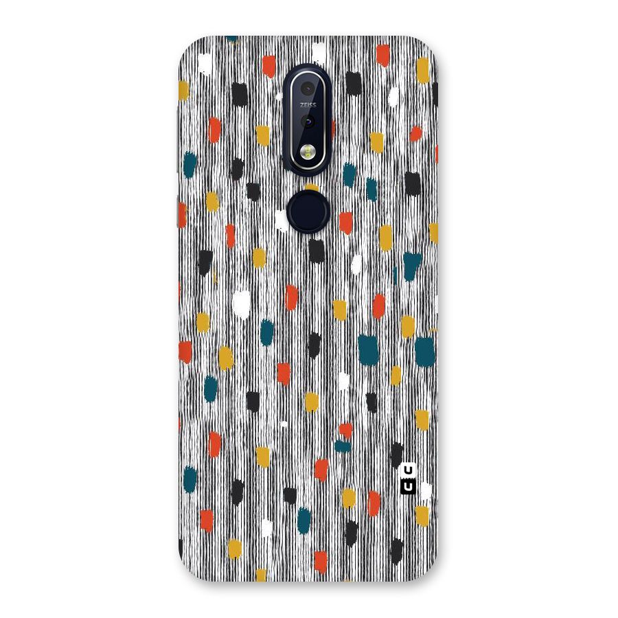 Single Paint Pattern Back Case for Nokia 7.1