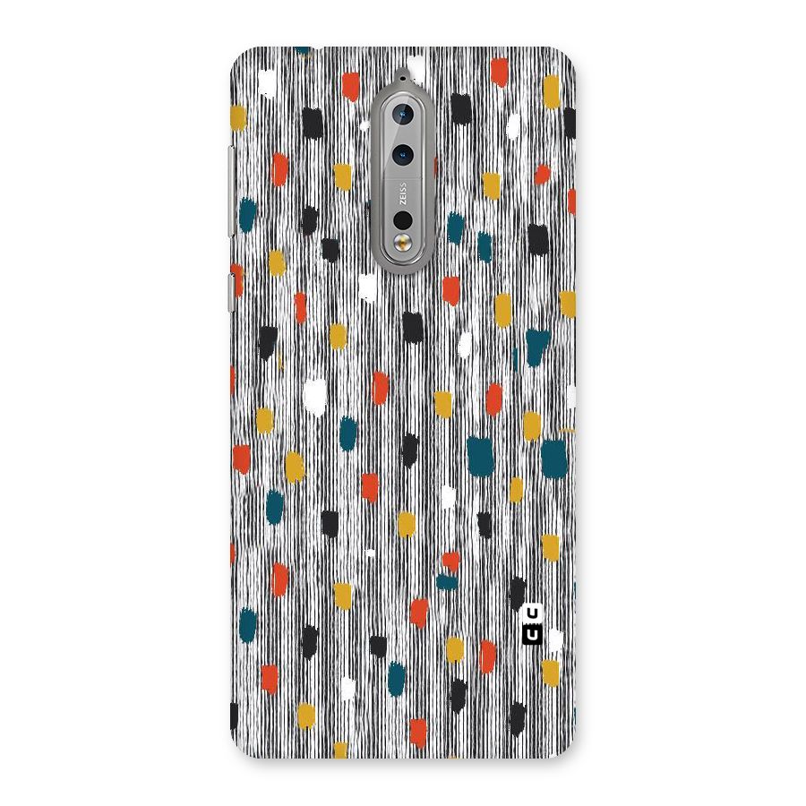 Single Paint Pattern Back Case for Nokia 8