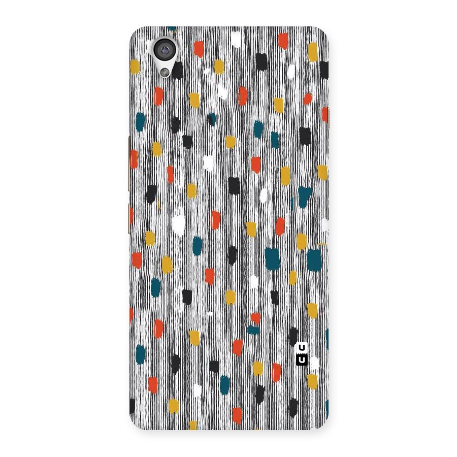 Single Paint Pattern Back Case for OnePlus X