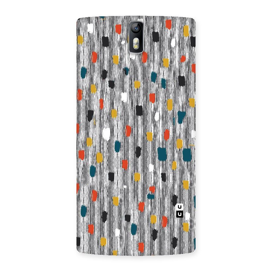 Single Paint Pattern Back Case for One Plus One
