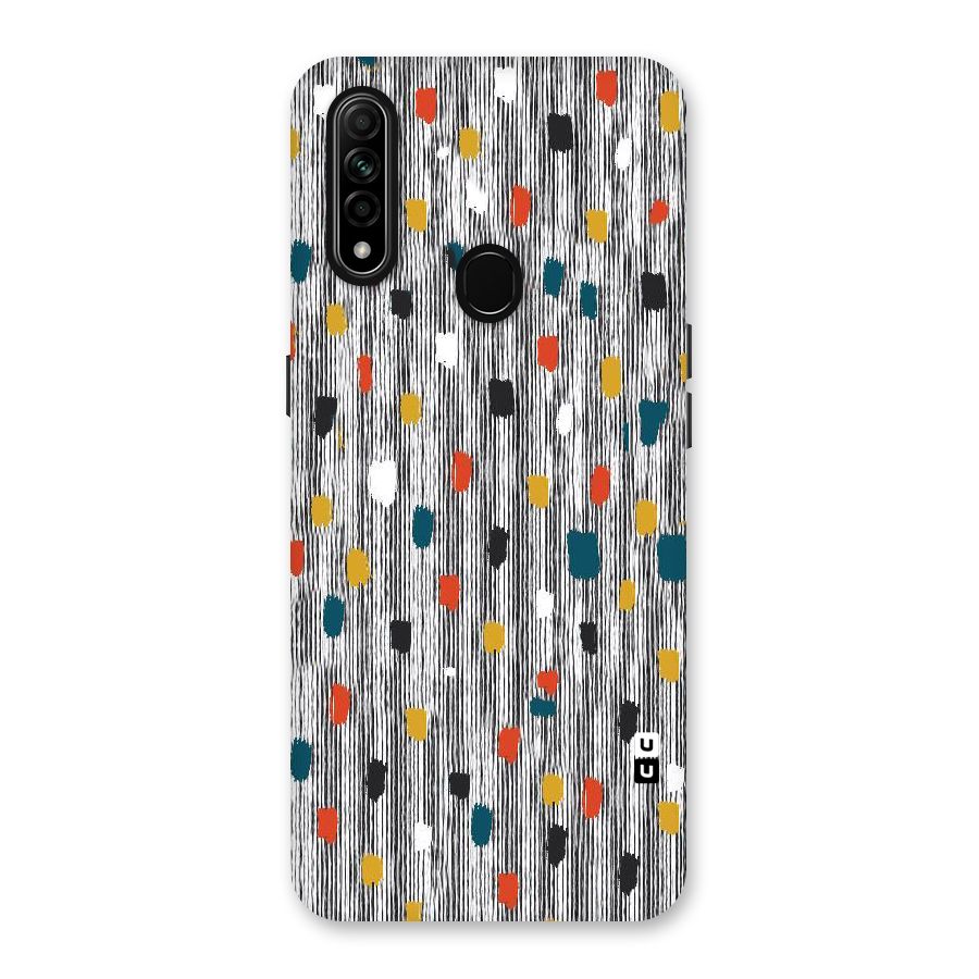 Single Paint Pattern Back Case for Oppo A31