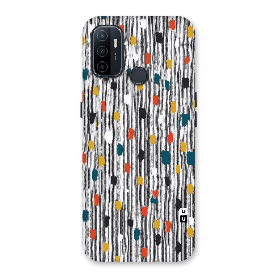Single Paint Pattern Back Case for Oppo A32