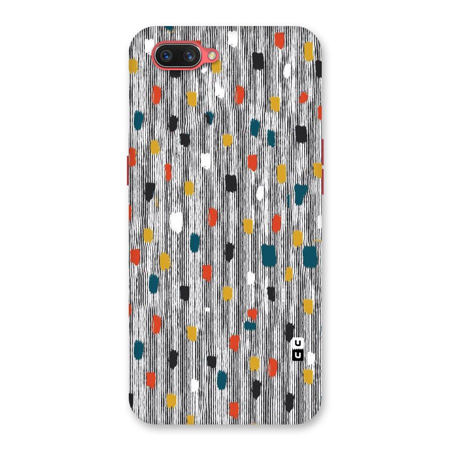 Single Paint Pattern Back Case for Oppo A3s