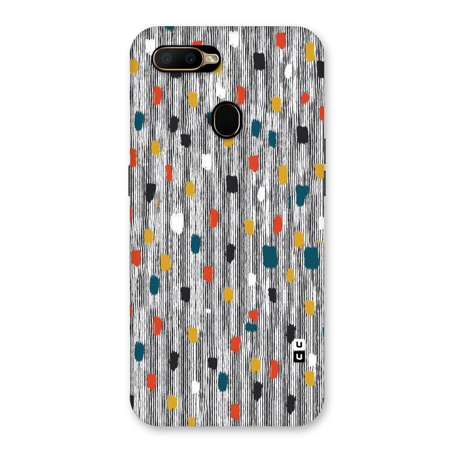 Single Paint Pattern Back Case for Oppo A5s