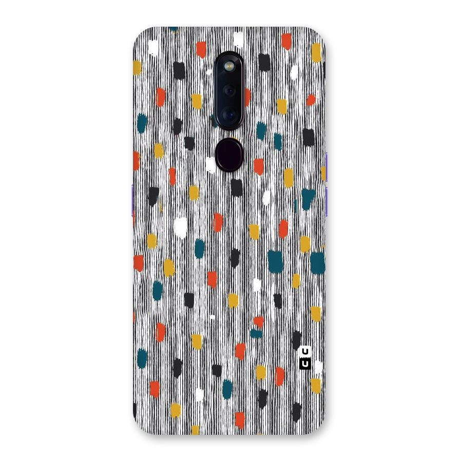 Single Paint Pattern Back Case for Oppo F11 Pro