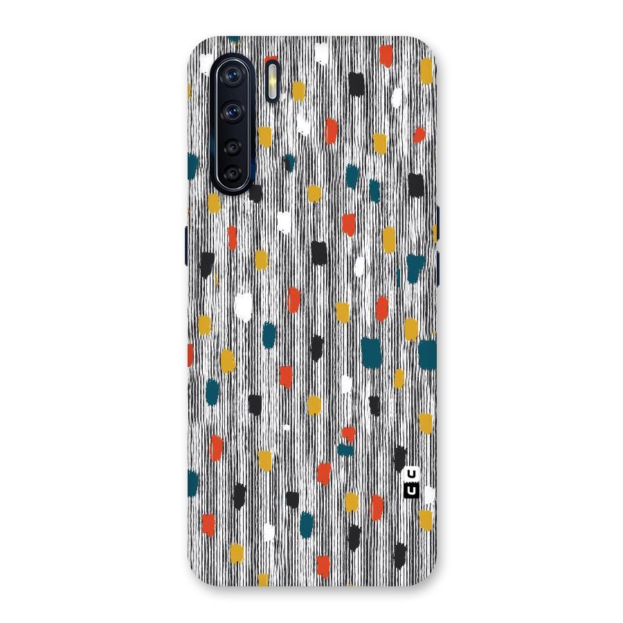Single Paint Pattern Back Case for Oppo F15