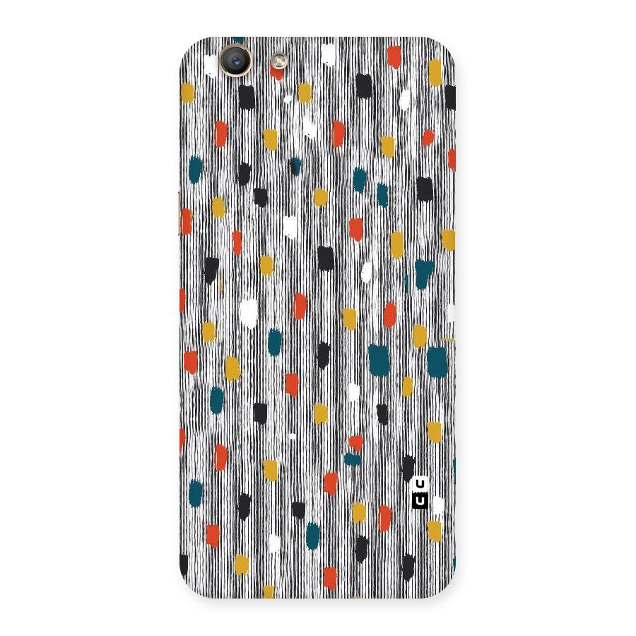 Single Paint Pattern Back Case for Oppo F1s